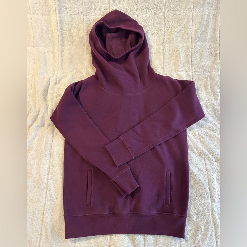 Zyia Purple Oh So Soft Cowl Neck Sweatshirt Women’s XL